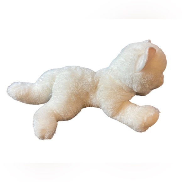 Douglas White Kitty Cat Softie Plush Stuffed Animal 11" - Picture 3 of 8